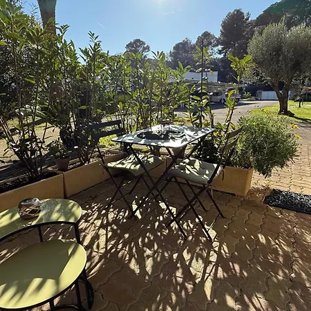 Апартаменты Confort Au Calme Avec Jardin Proche Cannes Ле-Канне